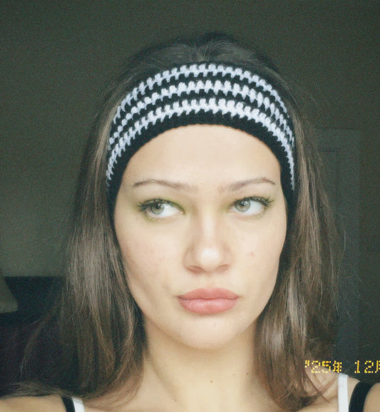 striped headband ⭐️ (TUTORIAL)